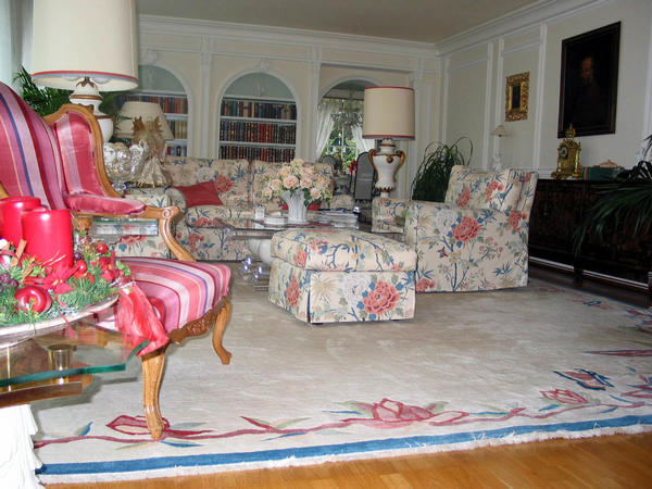 Interior desig with carpets